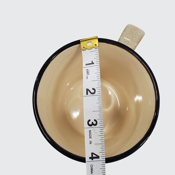 Preowned Great Gatherings Owl Coffee Cup Mug Ceramic Stoneware Owls On A Branch - Picture 6 of 7